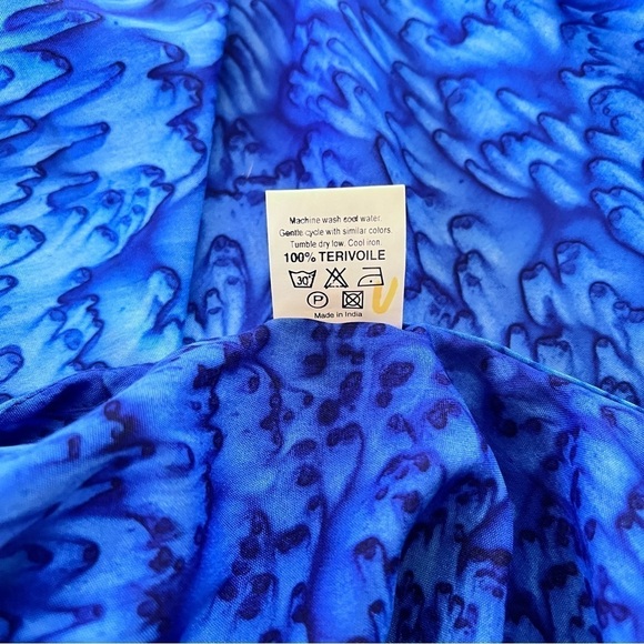 Rima Beach Wear Set Pareo Palazzo Wide Leg Pants & Crop Top Wrap Around Pants - Picture 12 of 15